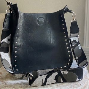 Stylish Black Crossbody Bag